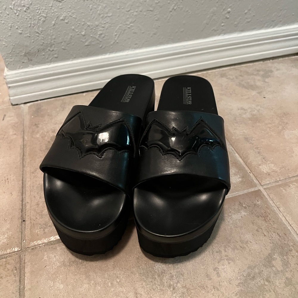 Killstar Bat Platform Shoes